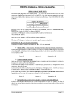 Compte rendu RCM du 04.08.2025